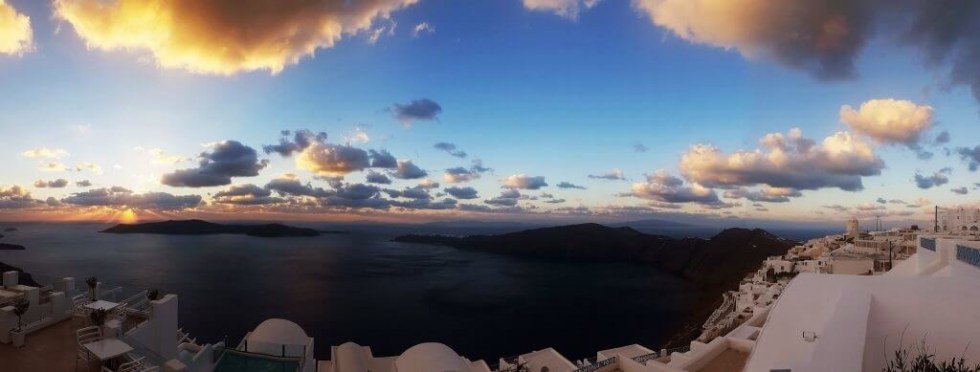 Imerovigli sunset