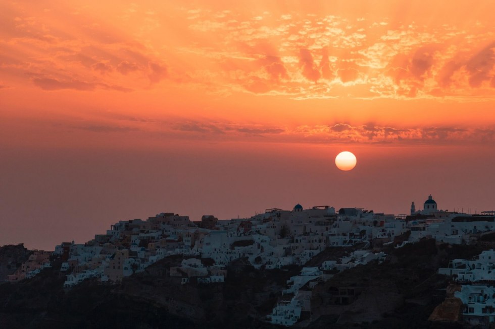 Santorini sunset
