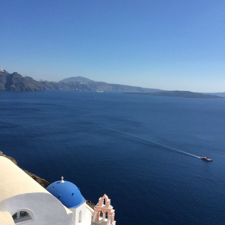 Santorini view